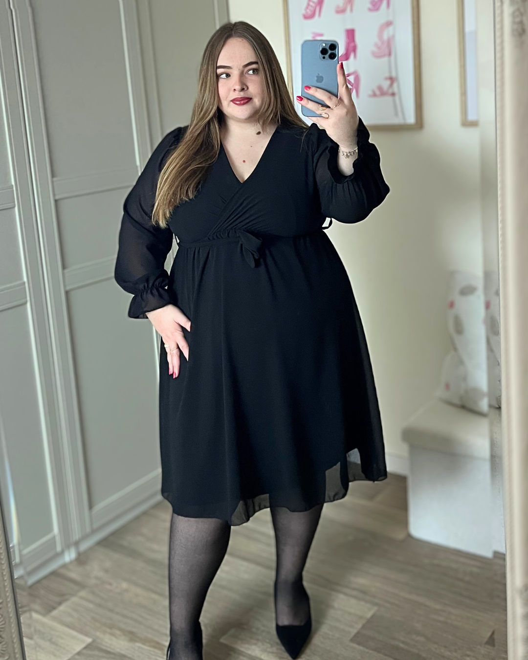 Robe courte noire