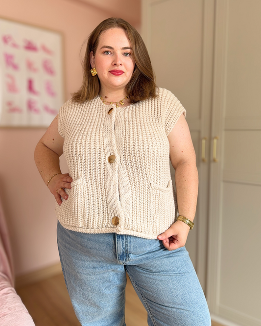 Pull écru