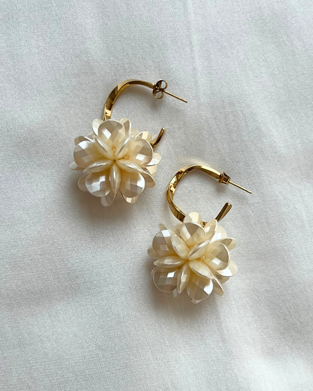 Boucles d'oreilles fleurs