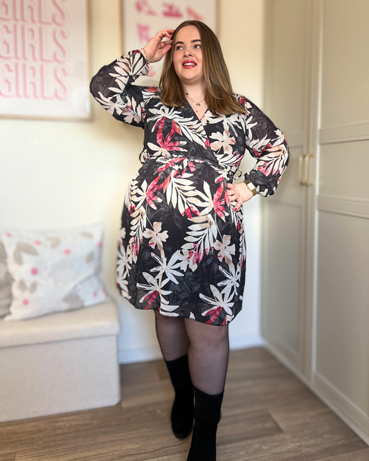 Robe courte imprimée