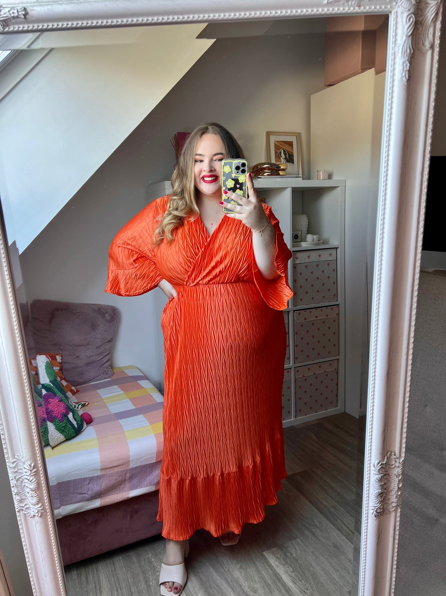 Robe Manon orange