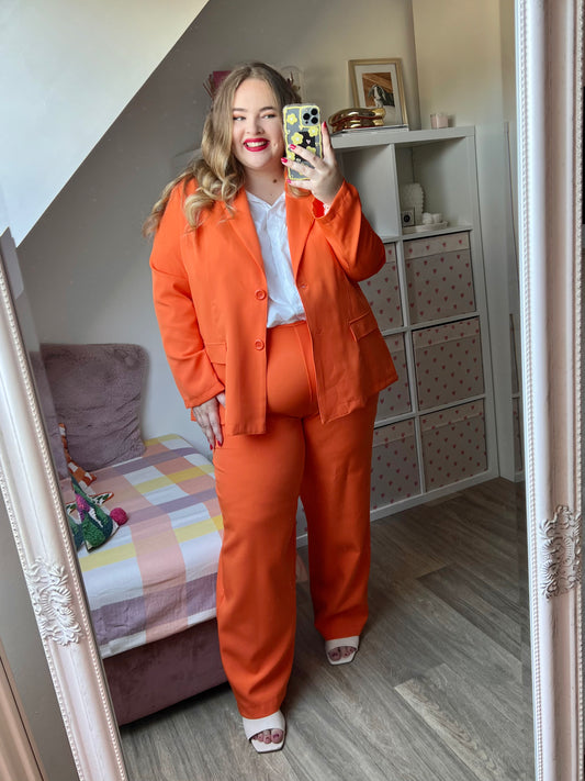 Pantalon Madame orange